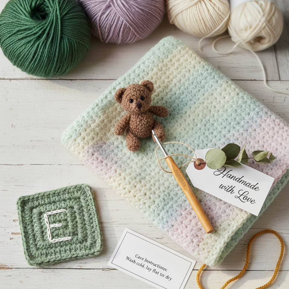 Handmade crochet gift idea - digital crochet pattern chart by Simply Crochet Charts