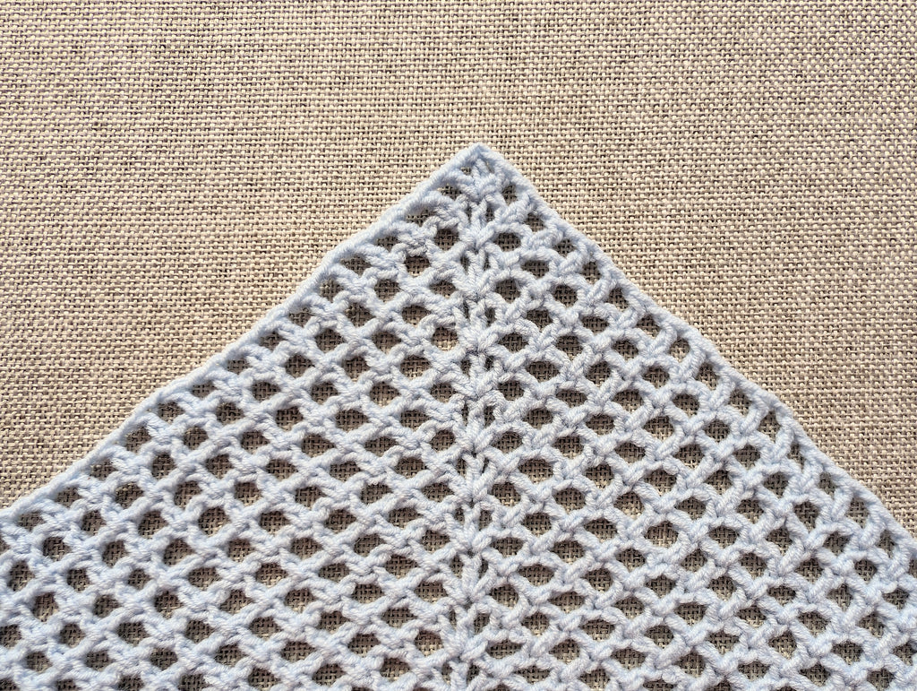 Triangle Bandana & Shawl Crochet Chart | Beginner Friendly PDF Pattern