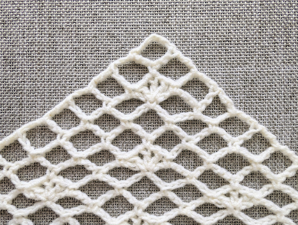 Triangle Bandana & Shawl Crochet Chart | Beginner Friendly PDF Pattern