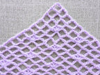 Digital PDF printable crochet pattern cover for Beginner-Friendly Triangle Bandana Shawl Crochet PDF Pattern Chart 3.