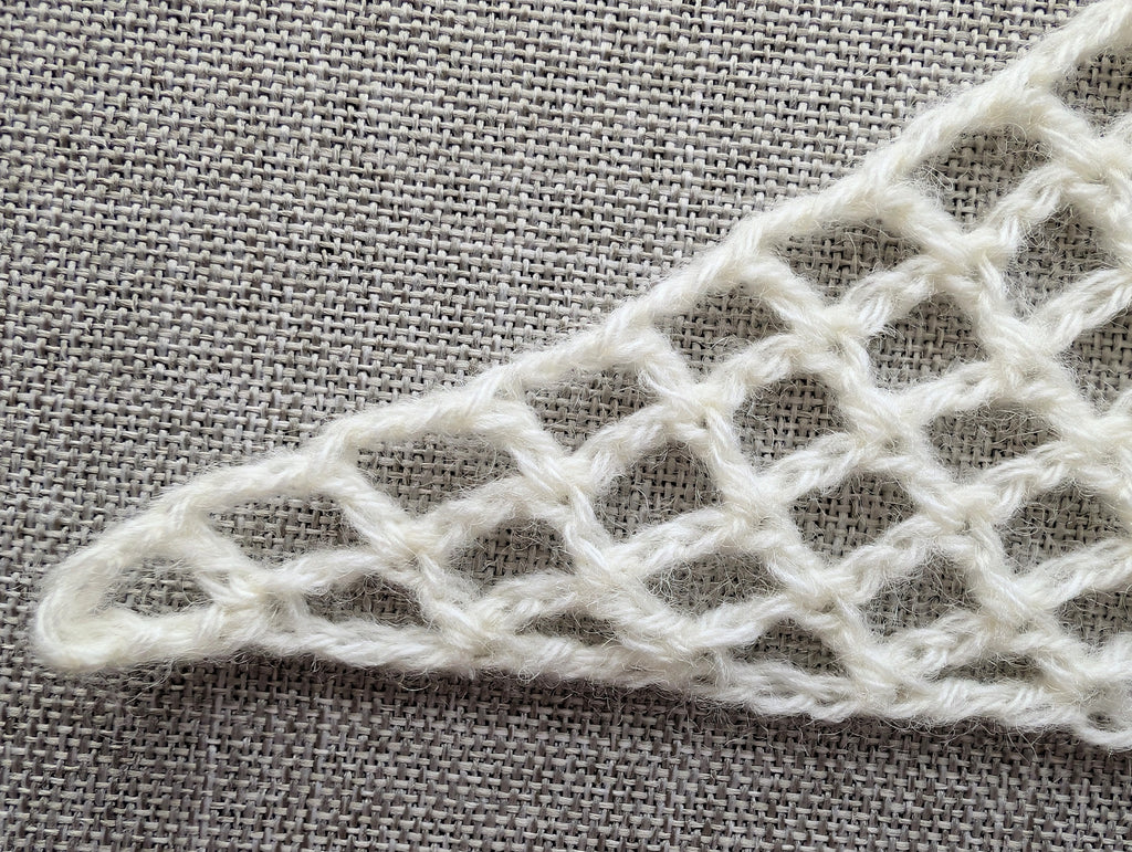 Triangle Bandana & Shawl Crochet Chart | Beginner Friendly PDF Pattern