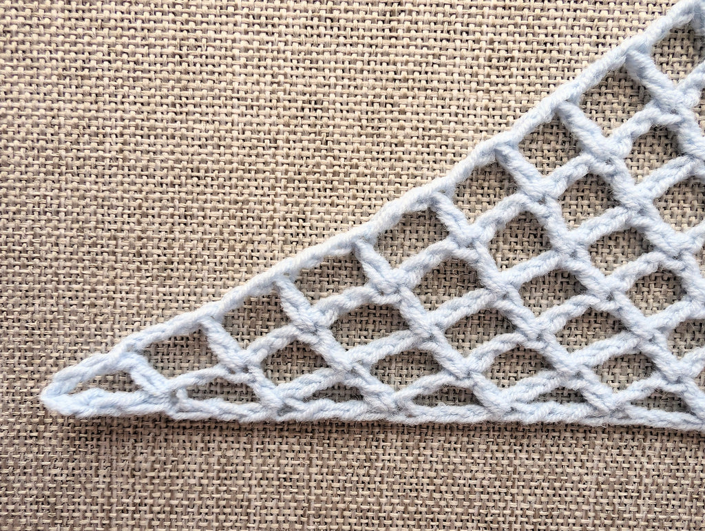 Triangle Bandana & Shawl Crochet Chart | Beginner Friendly PDF Pattern