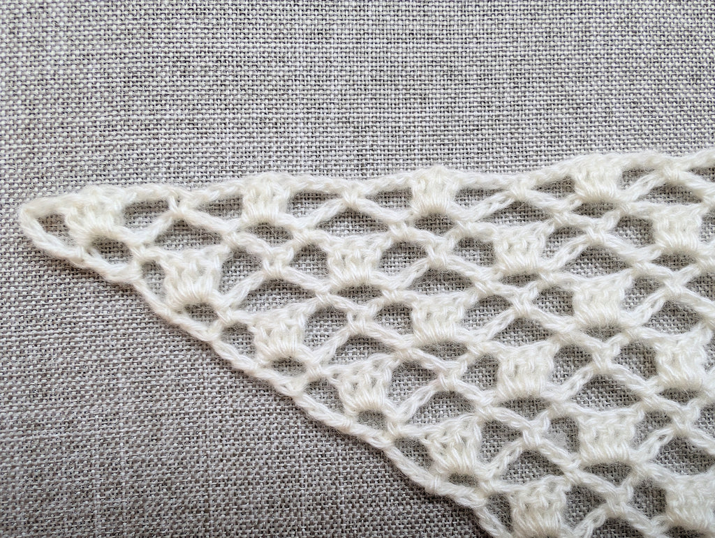 Triangle Bandana & Shawl Crochet Chart | Beginner Friendly PDF Pattern