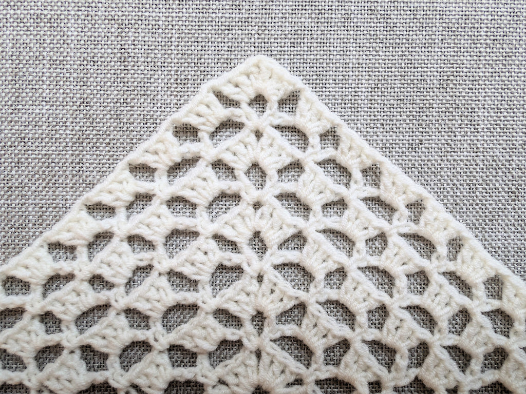 Triangle Bandana & Shawl Crochet Chart | Beginner Friendly PDF Pattern