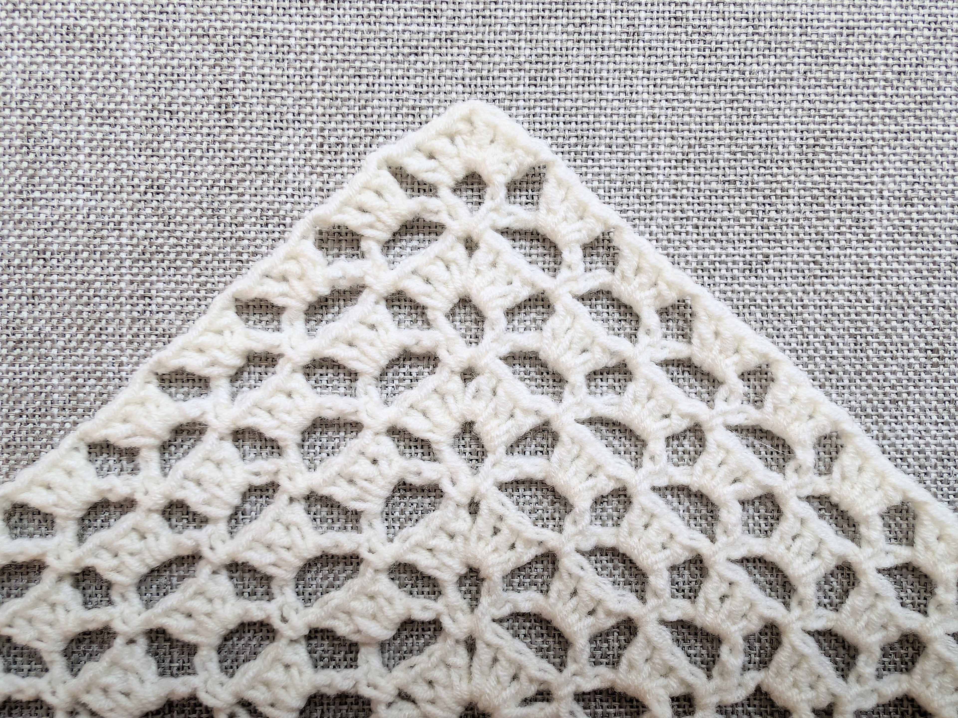 Triangle Bandana & Shawl Crochet Chart | Beginner Friendly PDF Pattern