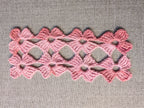 High-contrast visual crochet chart diagram with universal symbols for Continuous Motif Pattern 9.