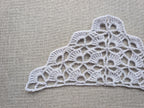 High-contrast visual crochet chart diagram with universal symbols for Triangle Bandana Shawl Pattern 10.