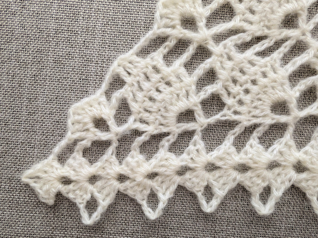 Triangle Bandana & Shawl Crochet Chart | Beginner Friendly PDF Pattern