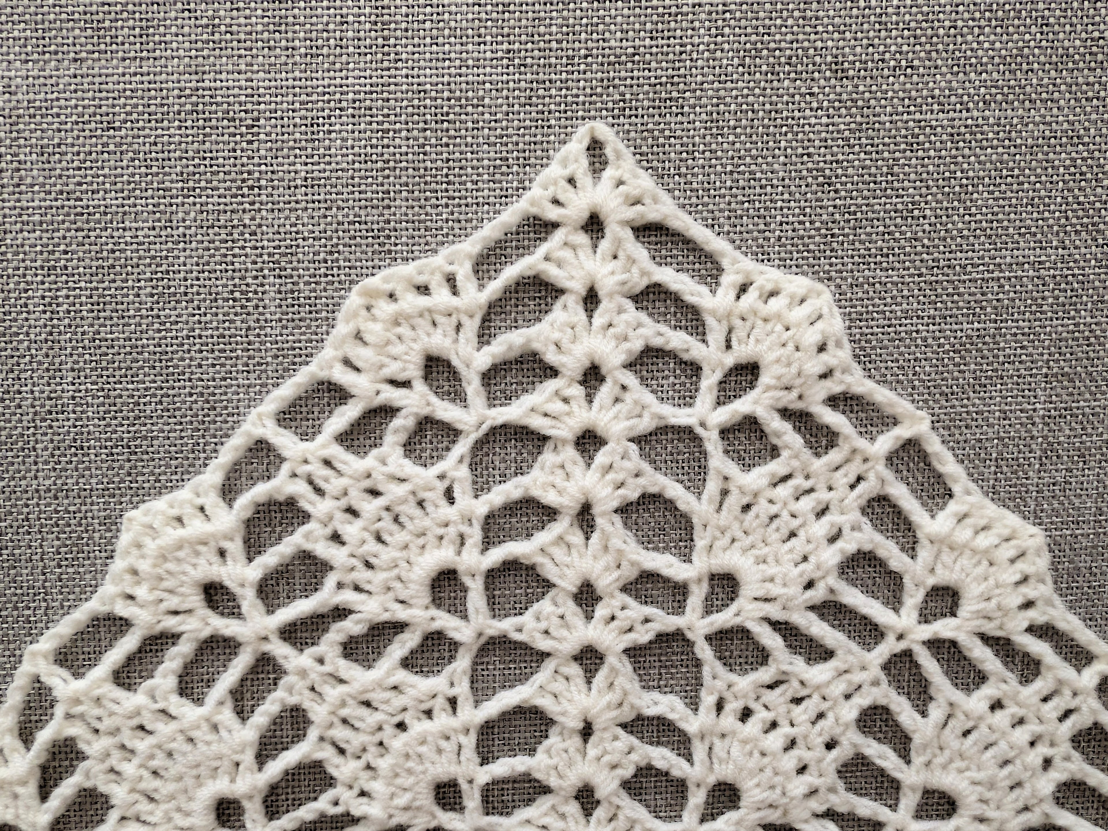 Triangle Bandana & Shawl Crochet Chart | Beginner Friendly PDF Pattern