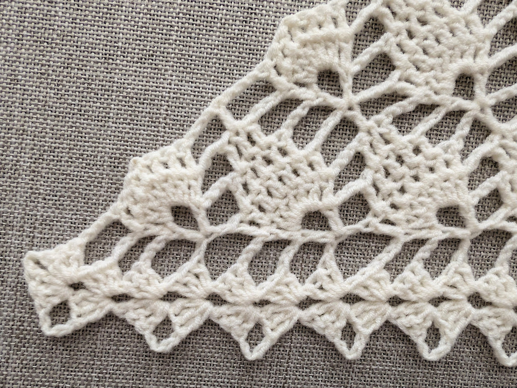 Triangle Bandana & Shawl Crochet Chart | Beginner Friendly PDF Pattern