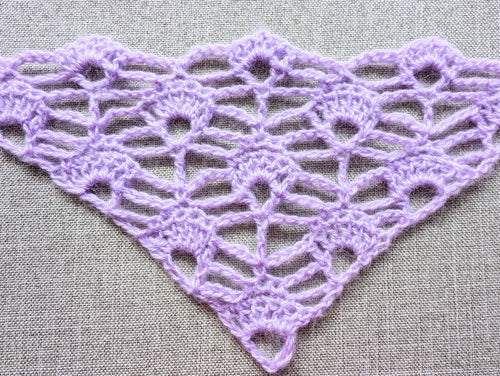 Triangle Bandana & Shawl Crochet Chart | Beginner Friendly PDF Pattern