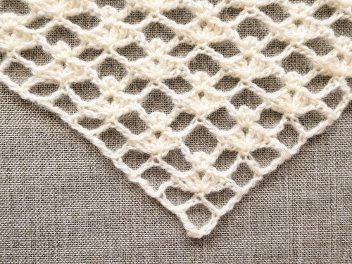 Triangle Bandana & Shawl Crochet Chart | Beginner Friendly PDF Pattern