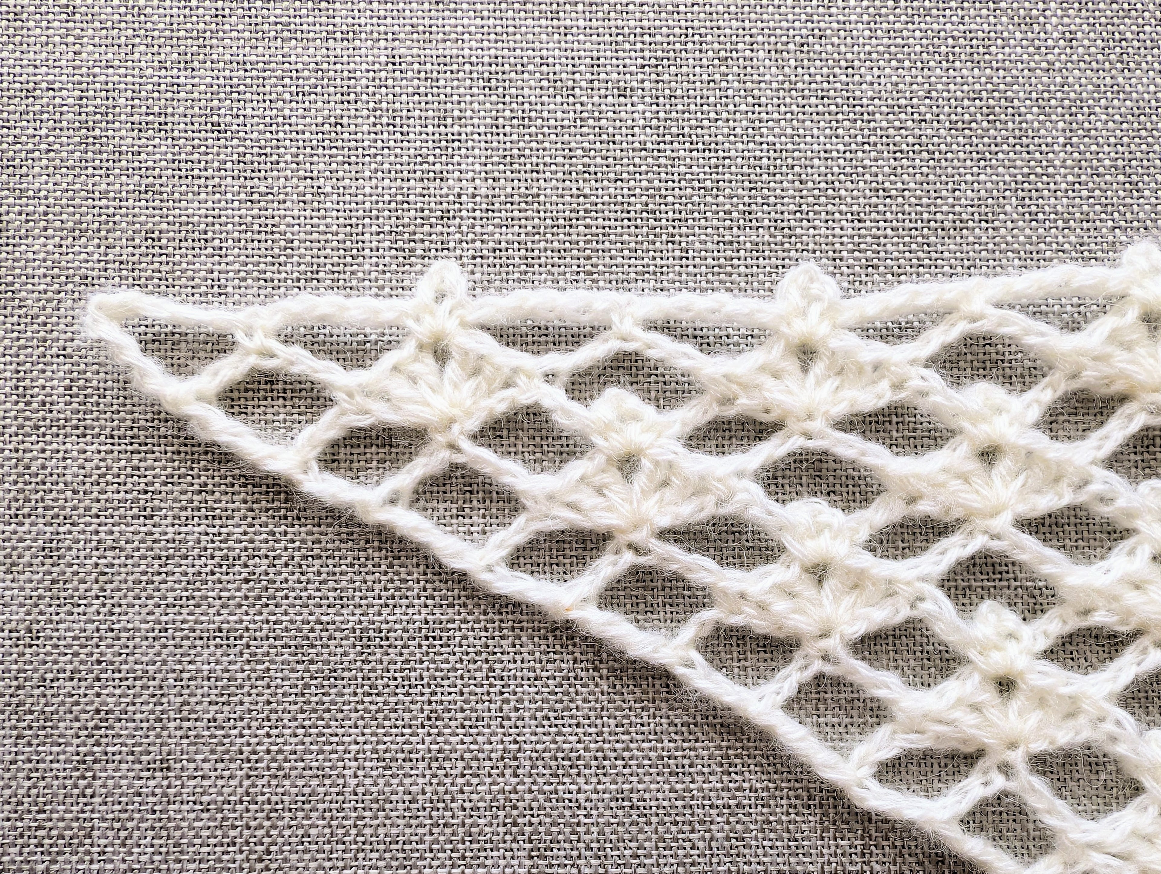 Triangle Bandana & Shawl Crochet Chart | Beginner Friendly PDF Pattern