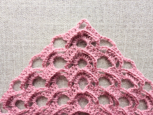 Triangle Bandana & Shawl Crochet Chart - Advanced PDF Pattern