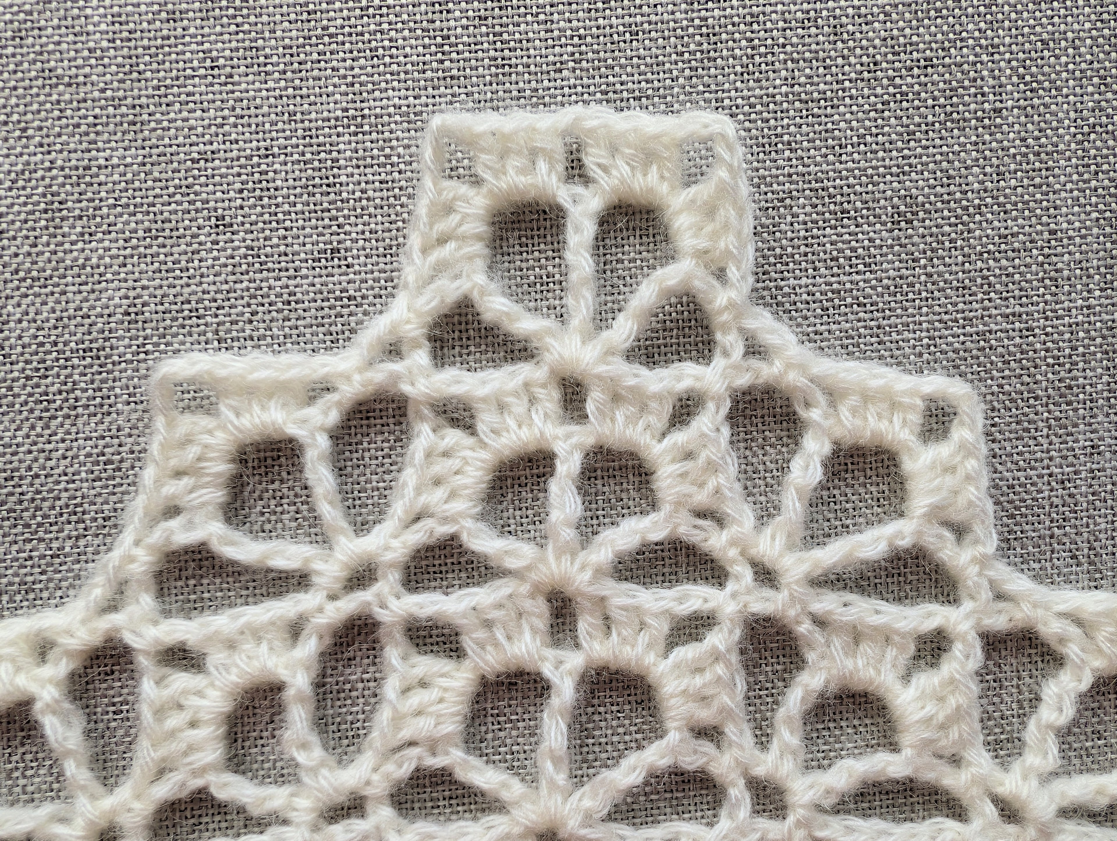 Triangle Bandana & Shawl Crochet Chart - Beginner Friendly PDF Pattern