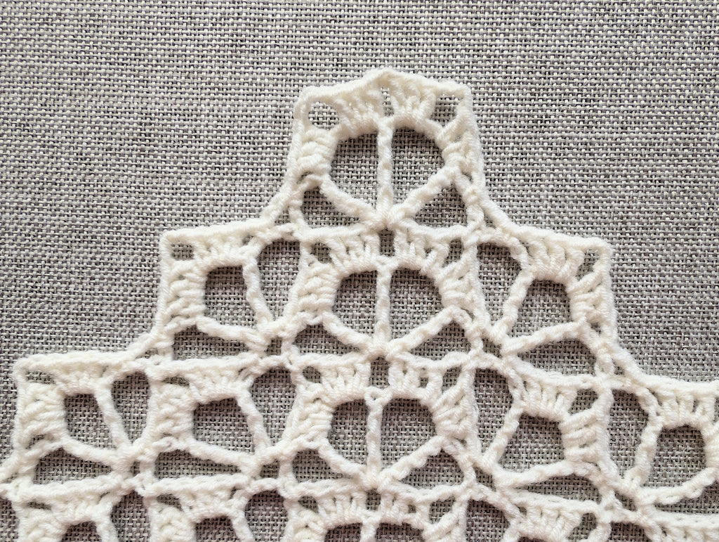 Triangle Bandana & Shawl Crochet Chart - Beginner Friendly PDF Pattern