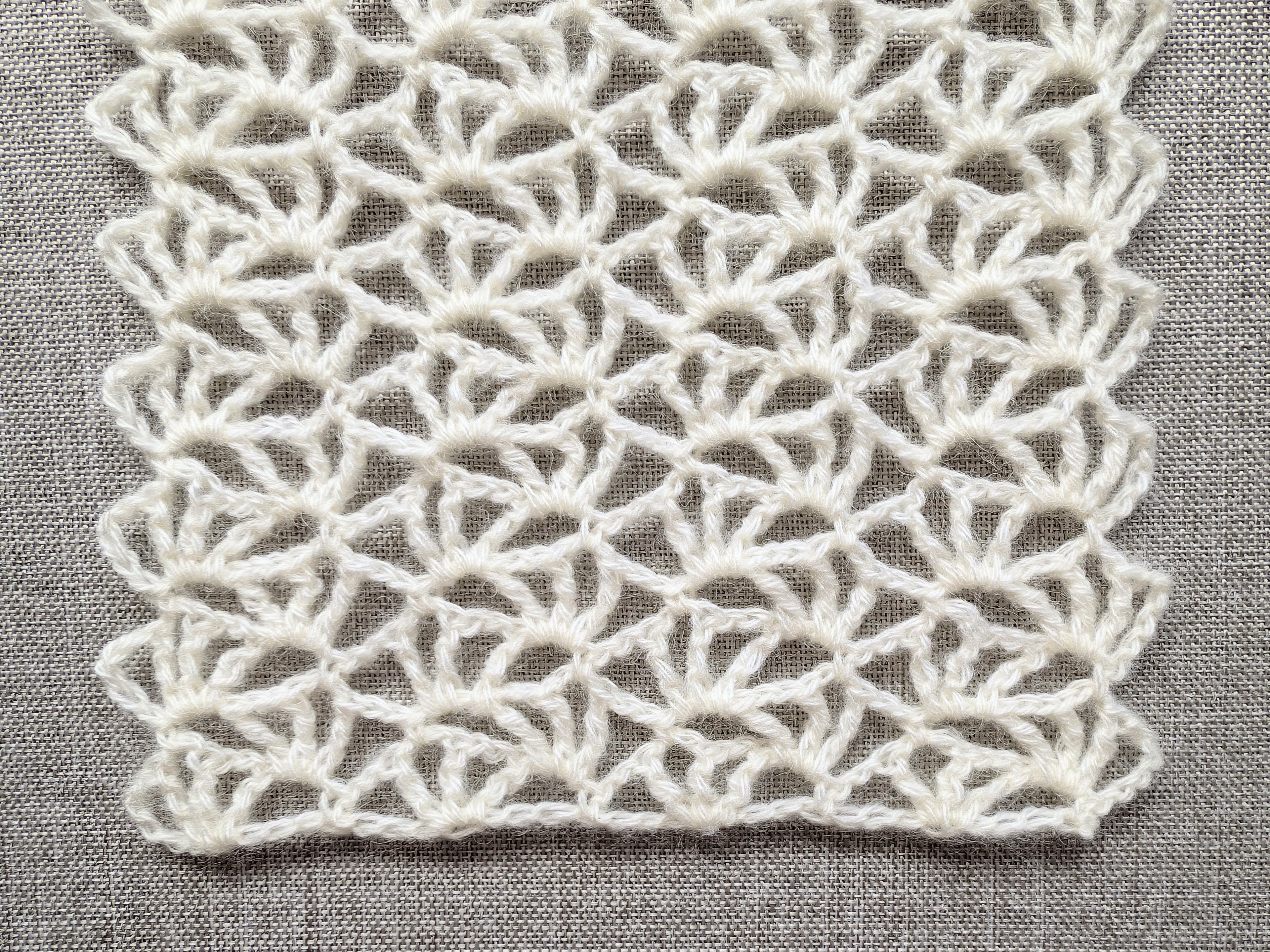 Scarf Crochet Chart - Beginner Friendly PDF Pattern