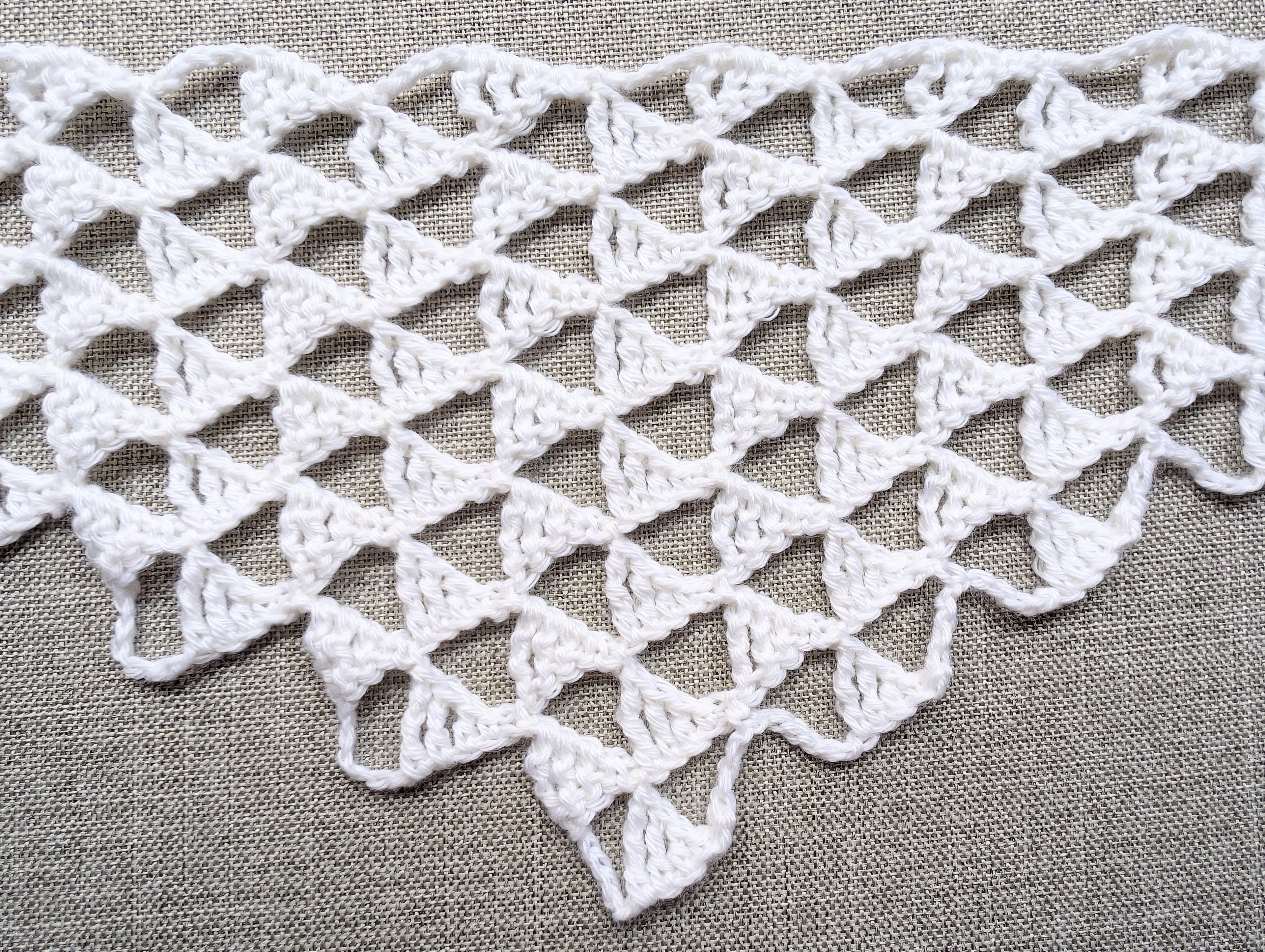 Triangle Baktus Chart - Beginner Friendly PDF Pattern
