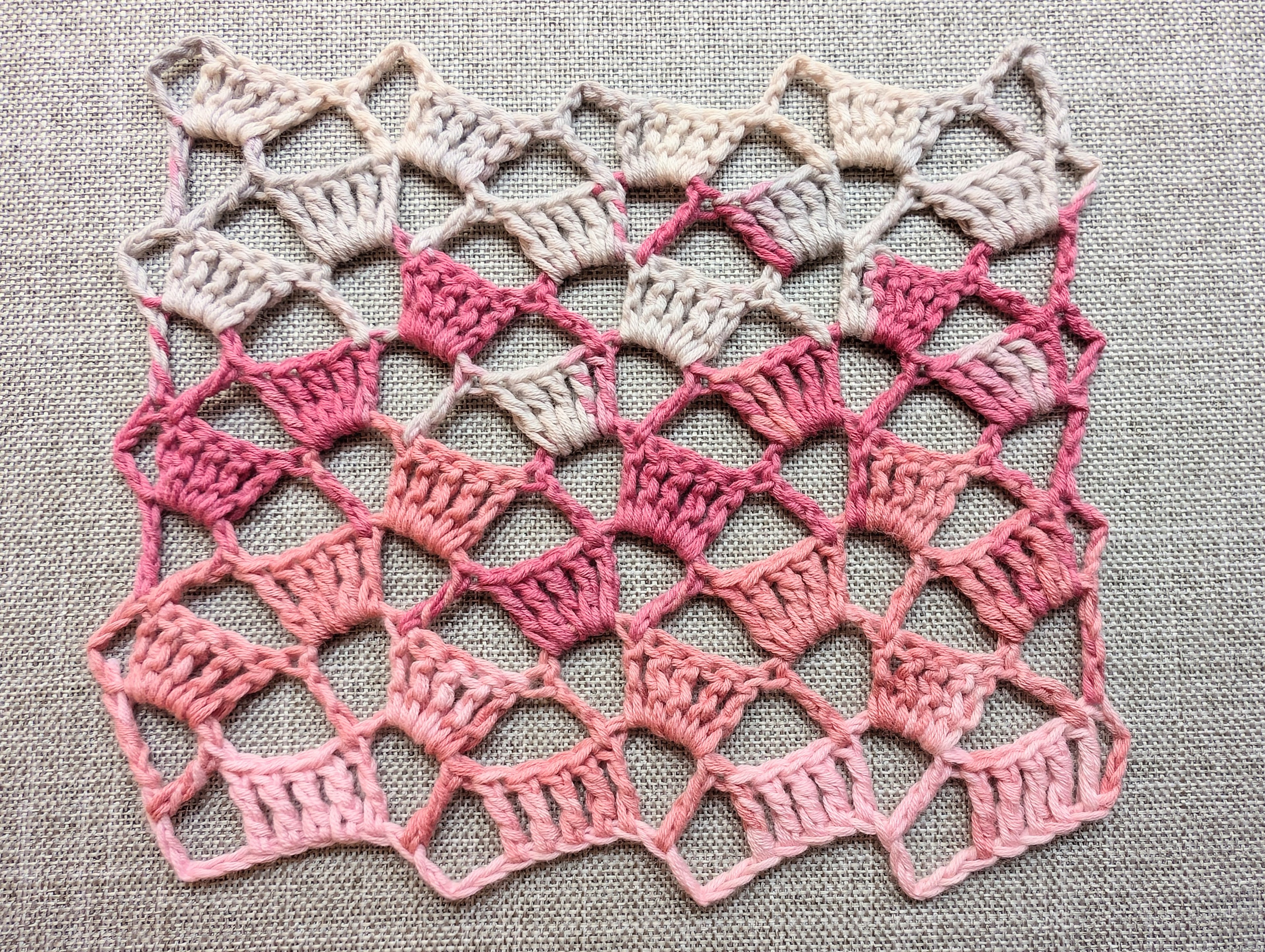 Scarf Crochet Chart - Beginner Friendly PDF Pattern