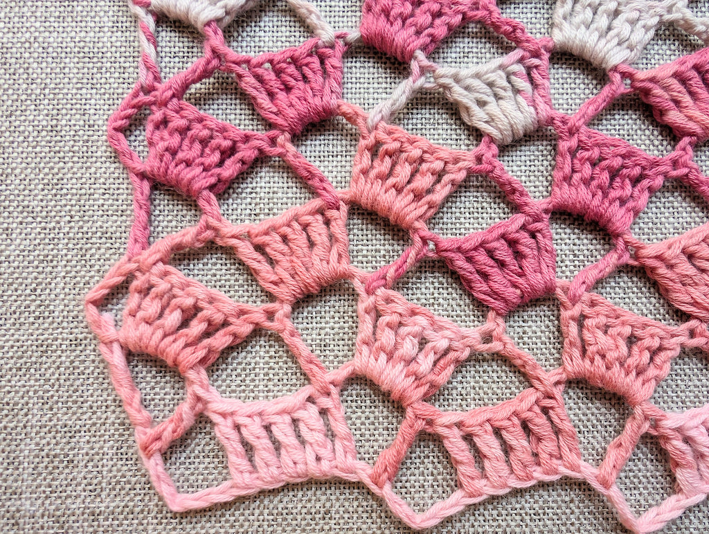 Scarf Crochet Chart - Beginner Friendly PDF Pattern