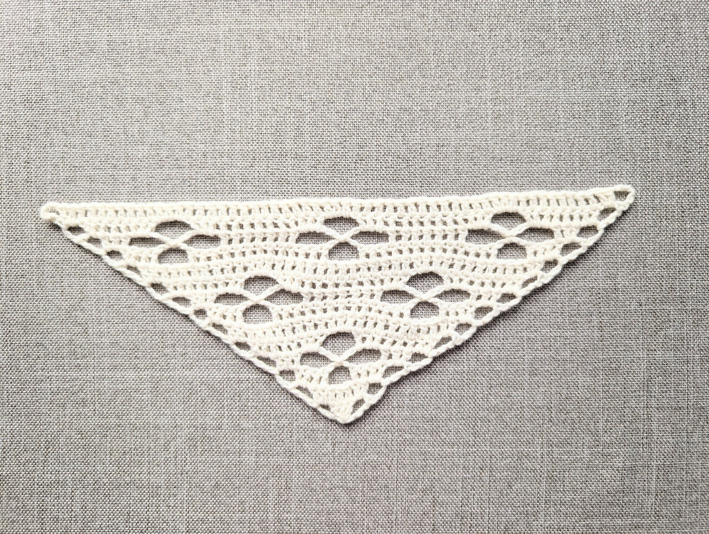 Triangle Bandana & Shawl Crochet Chart - Beginner Friendly PDF Pattern