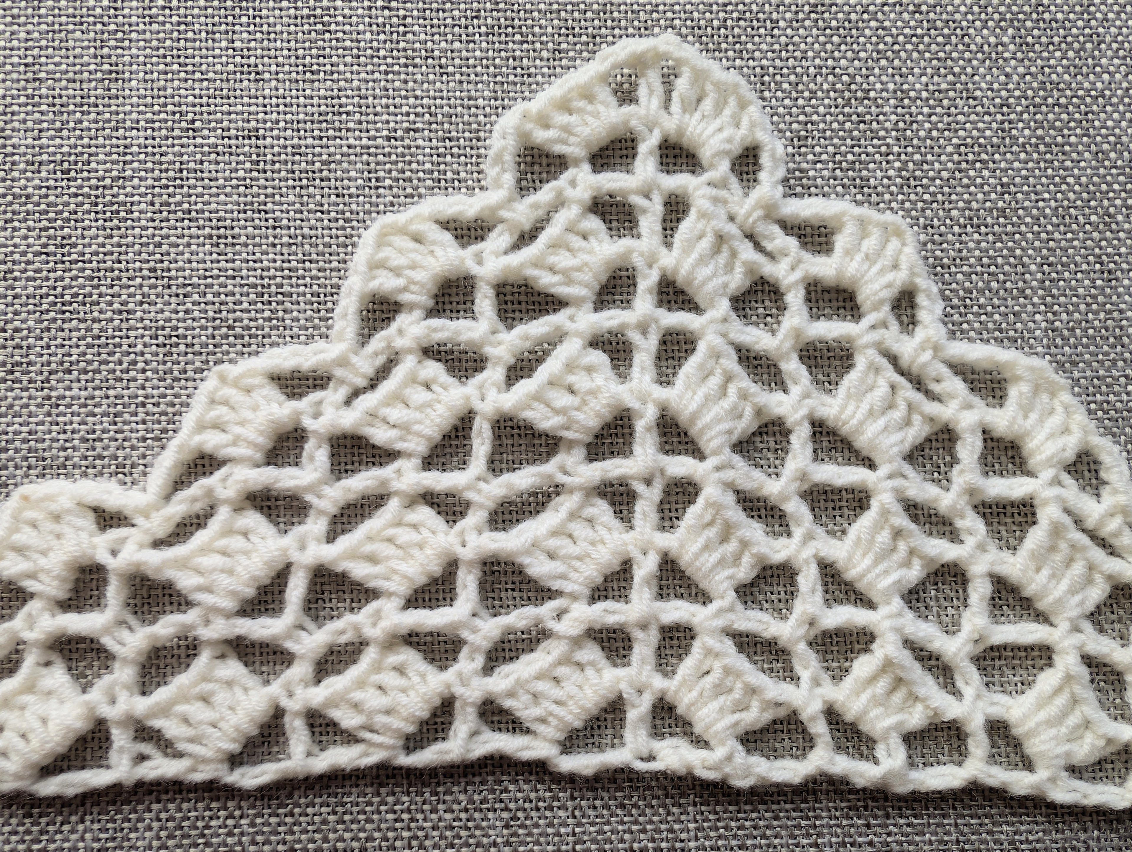 Triangle Bandana & Shawl Crochet Chart - Beginner Friendly PDF Pattern