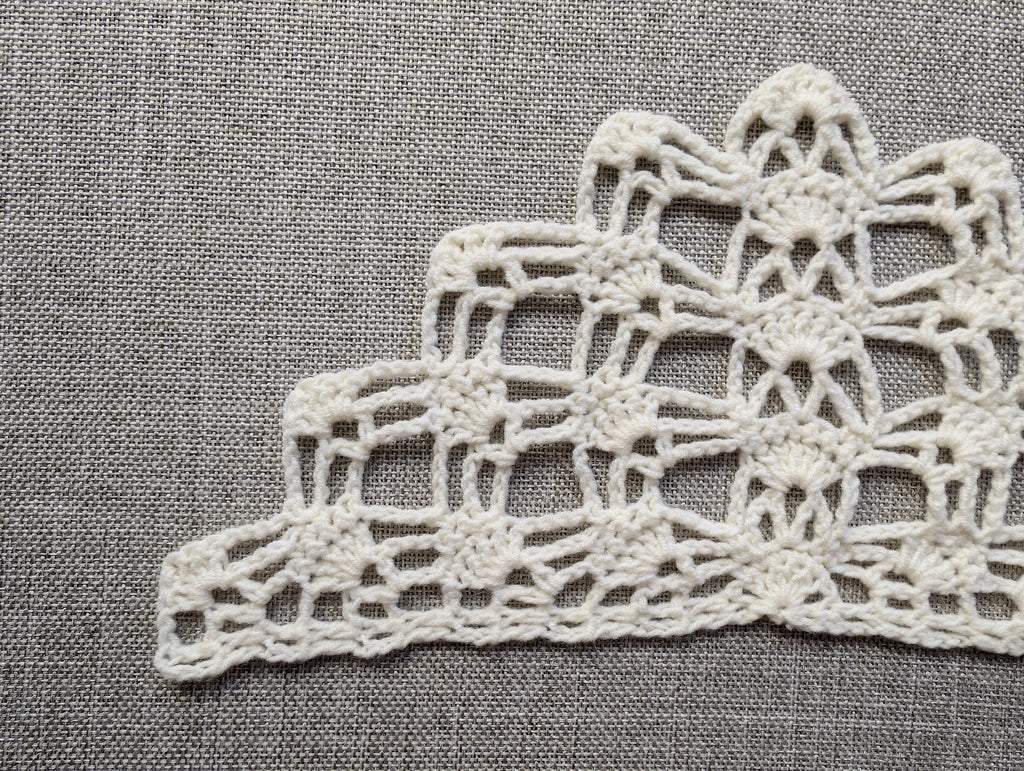 Triangle Bandana & Shawl Crochet Chart - Beginner Friendly PDF Pattern