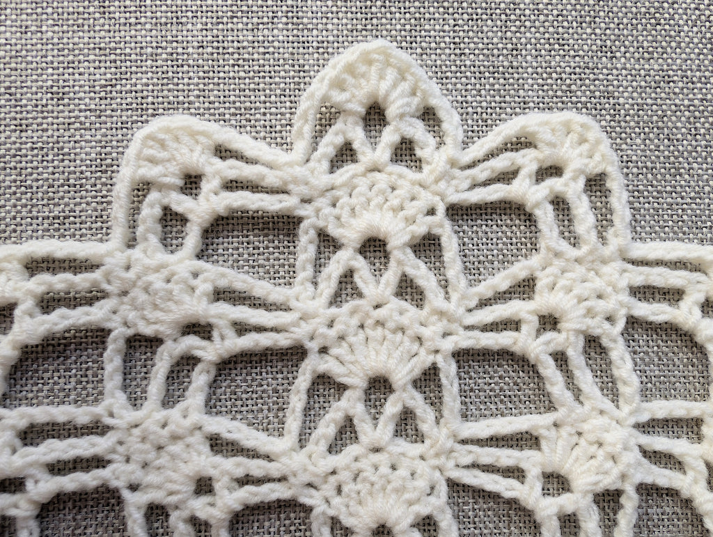 Triangle Bandana & Shawl Crochet Chart - Beginner Friendly PDF Pattern