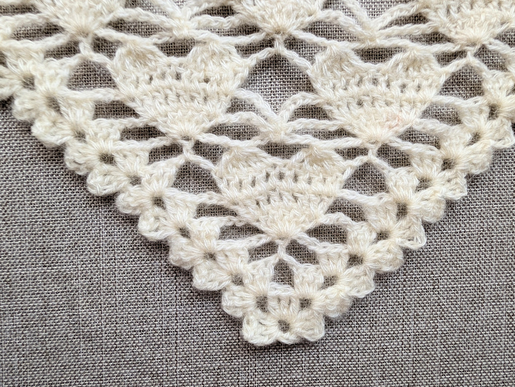 Triangle Bandana & Shawl Crochet Chart - Beginner Friendly PDF Pattern