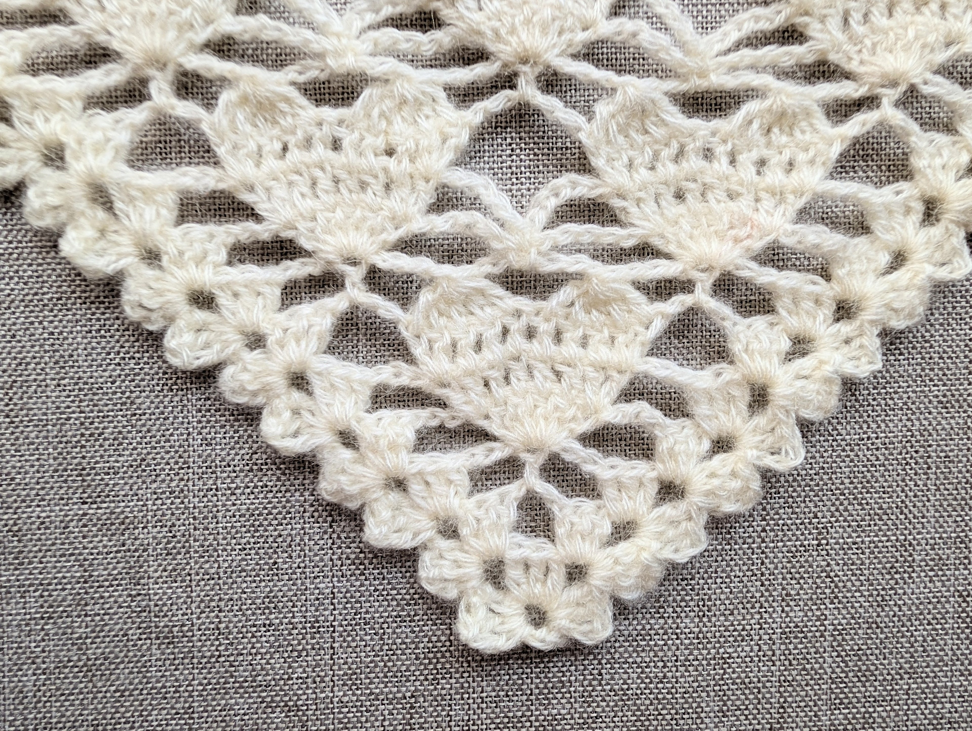 Triangle Bandana & Shawl Crochet Chart - Beginner Friendly PDF Pattern