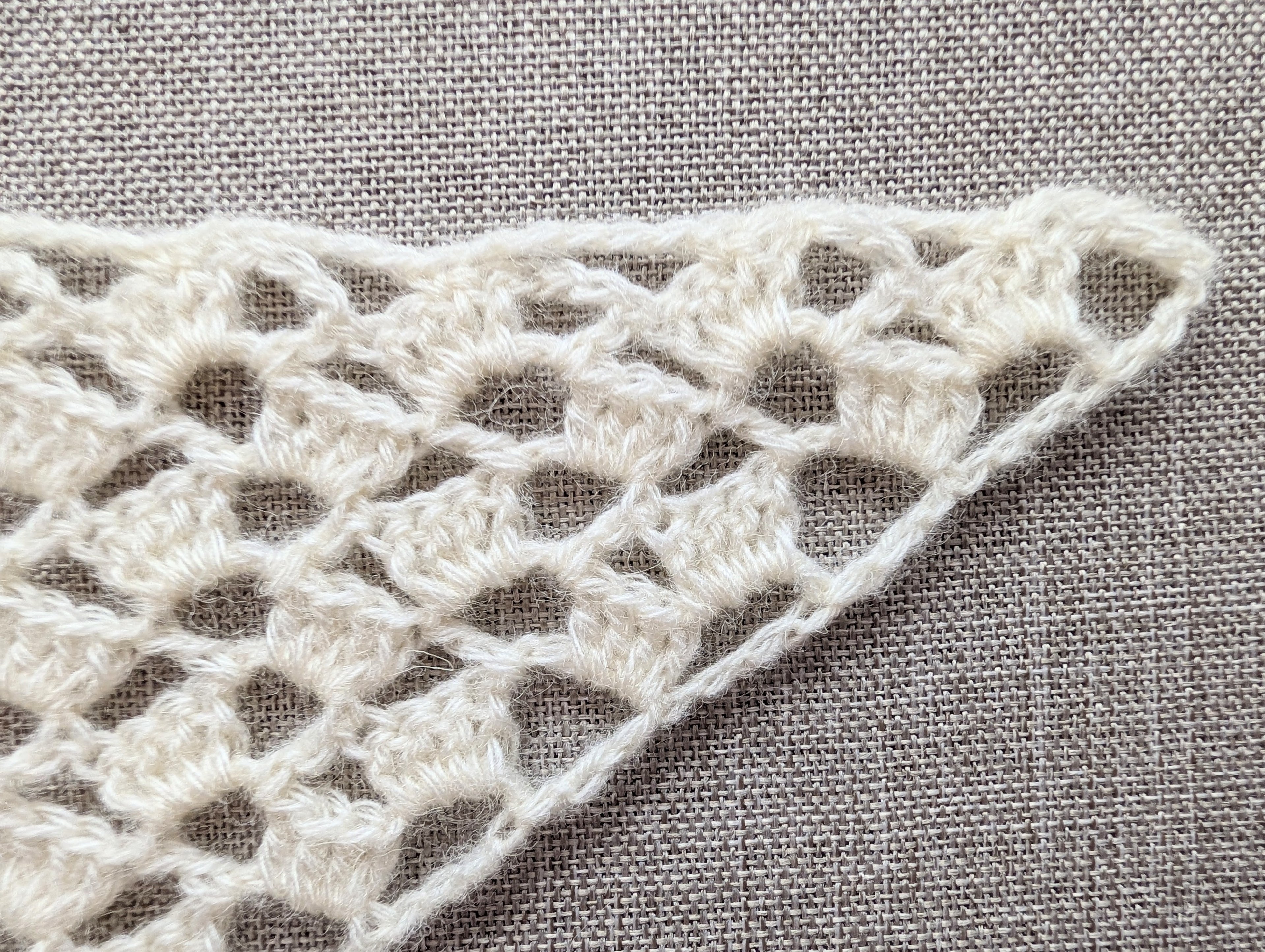 Triangle Shawl Crochet Chart PDF #35