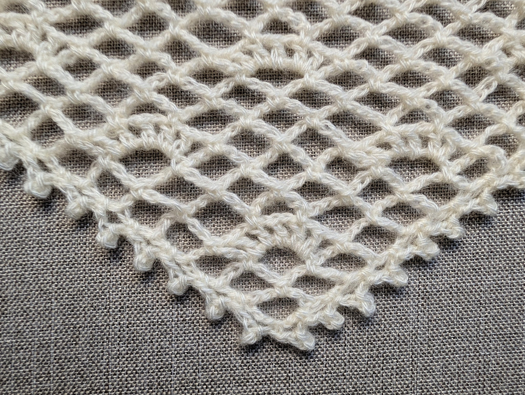 Triangle Shawl/Bandana Crochet Chart PDF + Border #37