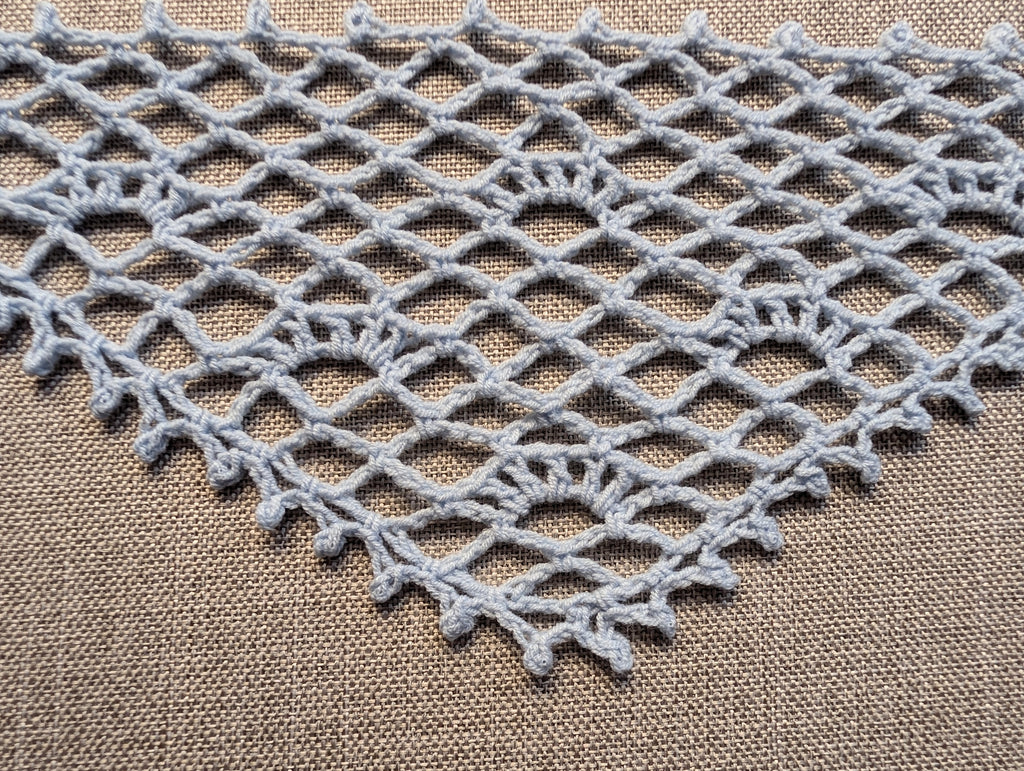 Triangle Shawl/Bandana Crochet Chart PDF + Border #37