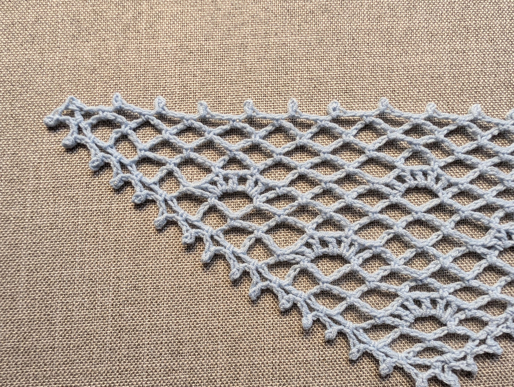 Triangle Shawl/Bandana Crochet Chart PDF + Border #37