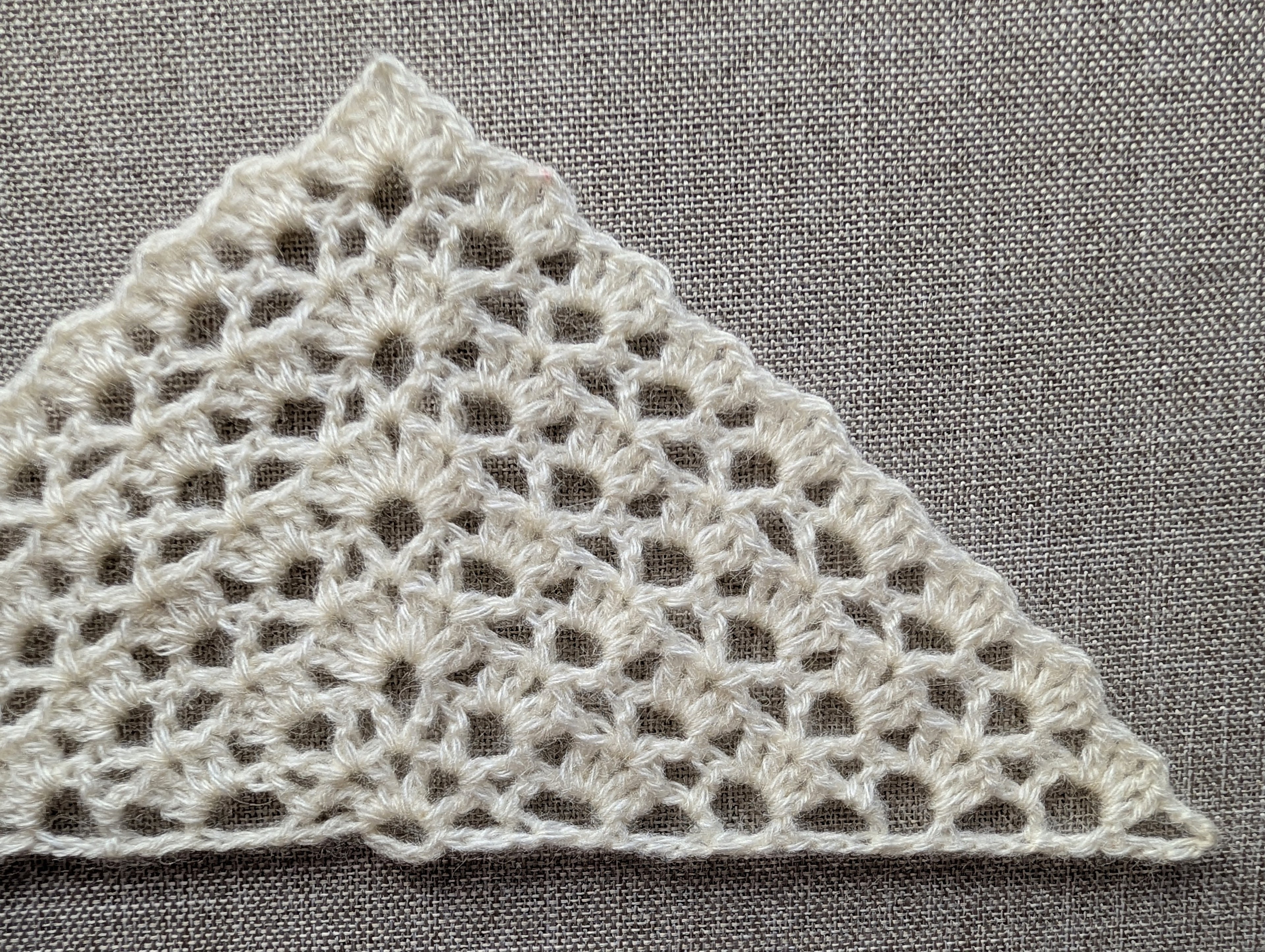 Triangle Shawl/Bandana Crochet Chart PDF #38