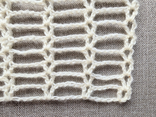 Lace Rectangle Crochet Scarf Wrap PDF Chart #41
