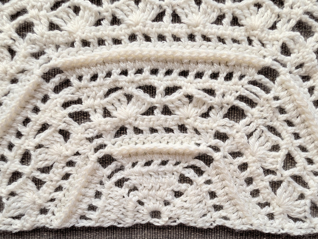Trapezoid Shawl Crochet Chart PDF #44