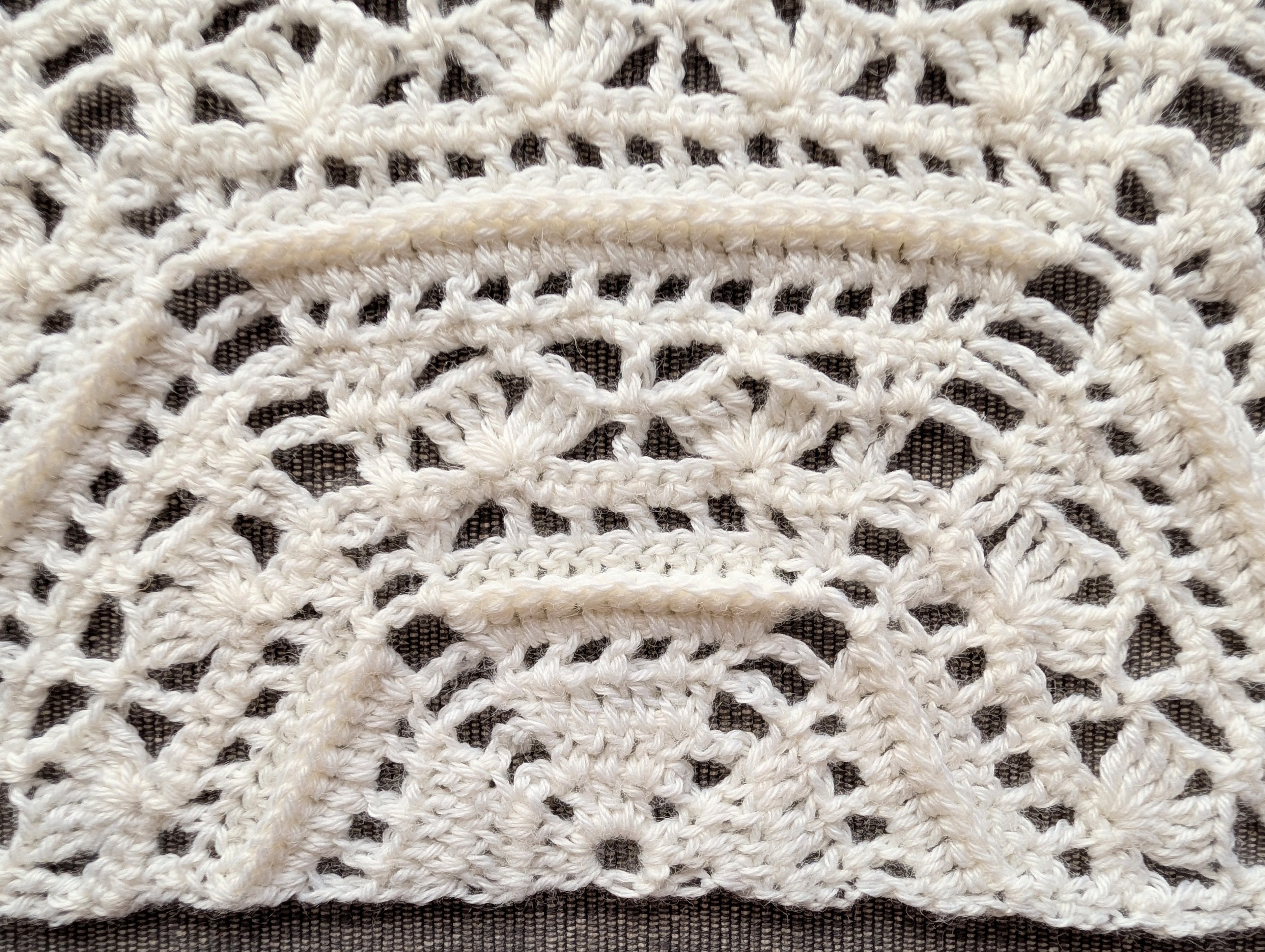 Trapezoid Shawl Crochet Chart PDF #44