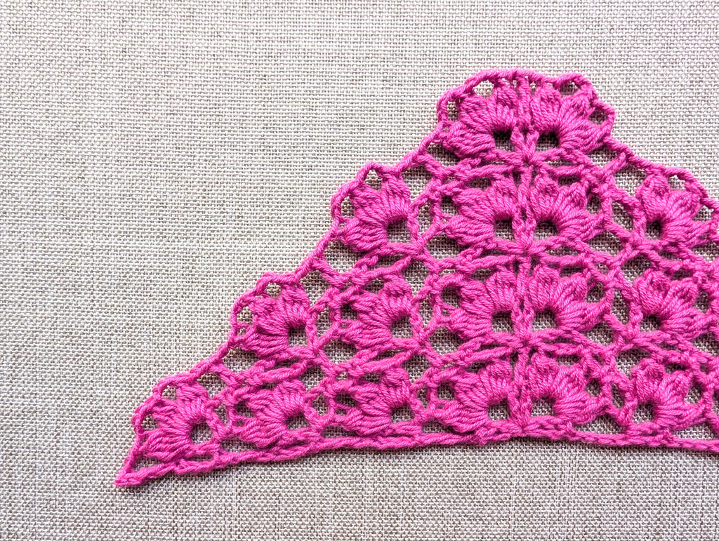 Triangle Shawl Crochet Chart PDF #46