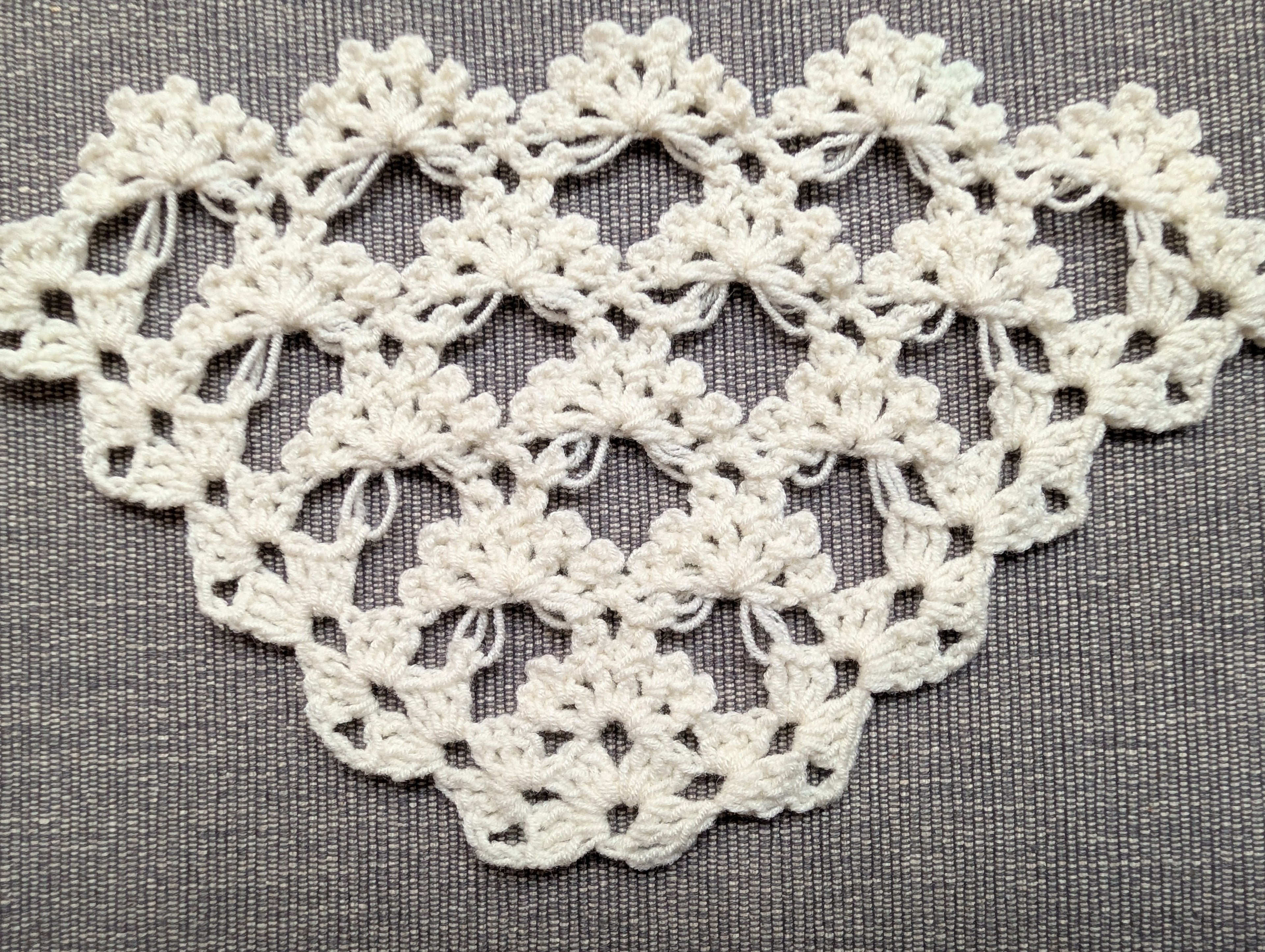 Triangle Shawl Crochet Chart PDF #48