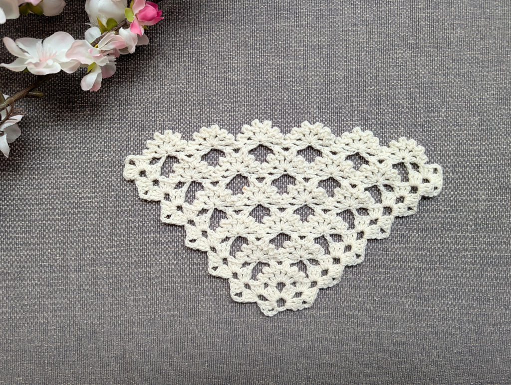Triangle Shawl Crochet Chart PDF #48