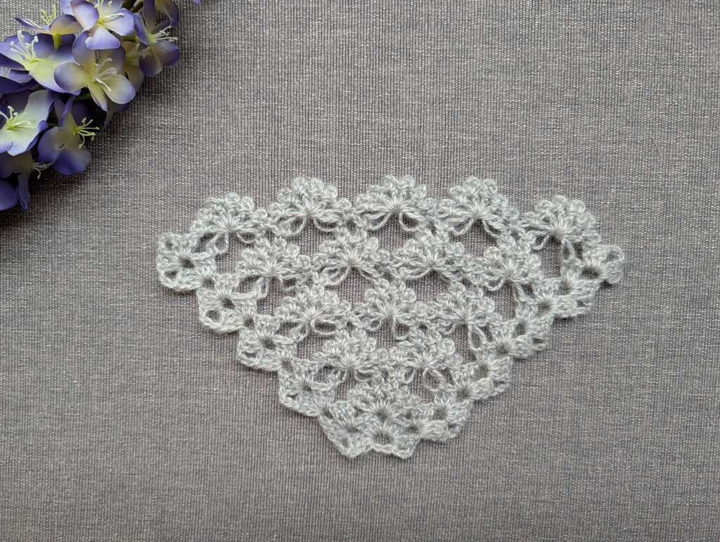 Triangle Shawl Crochet Chart PDF #48