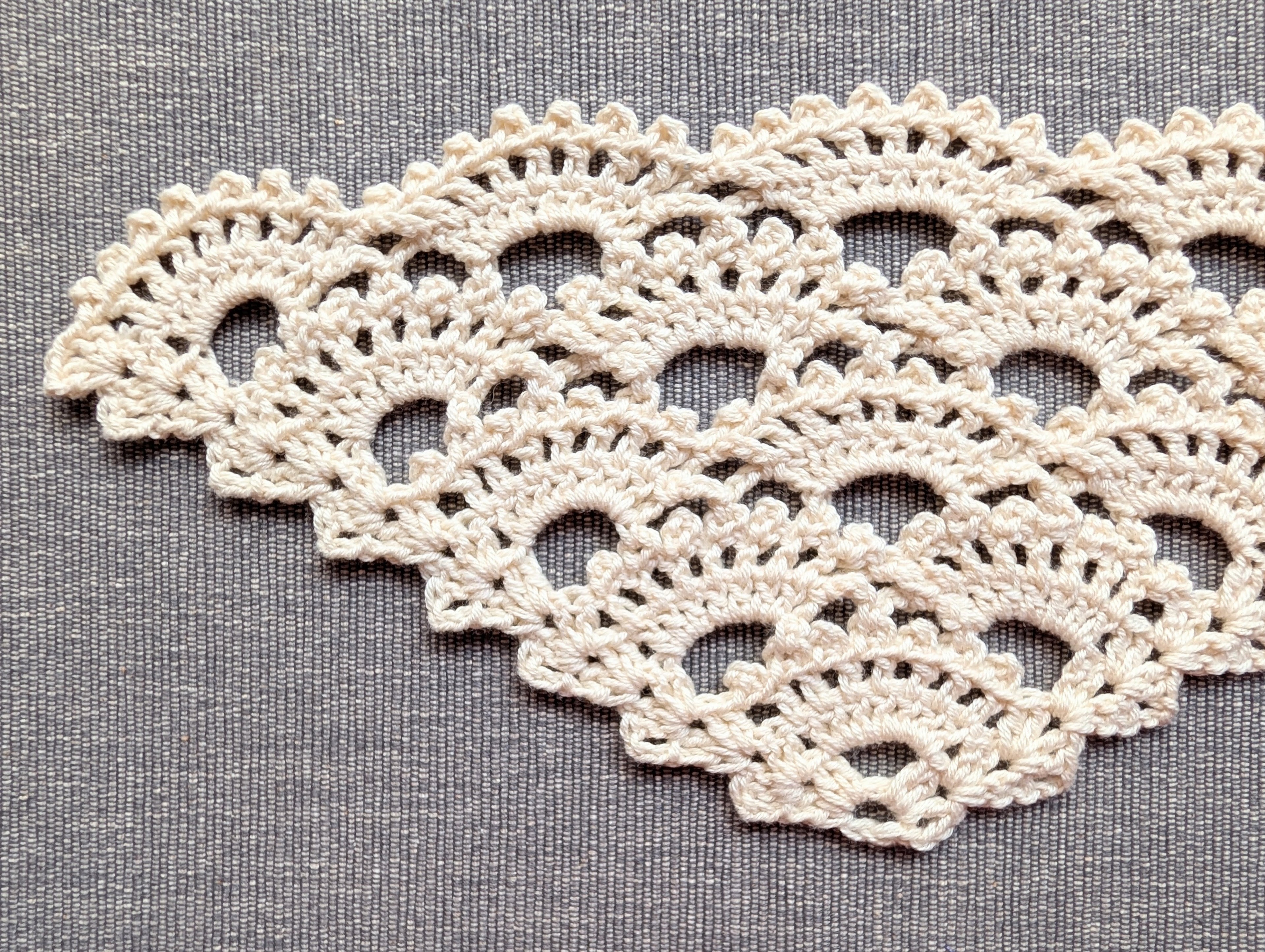 Triangle Shawl Crochet Chart PDF #49