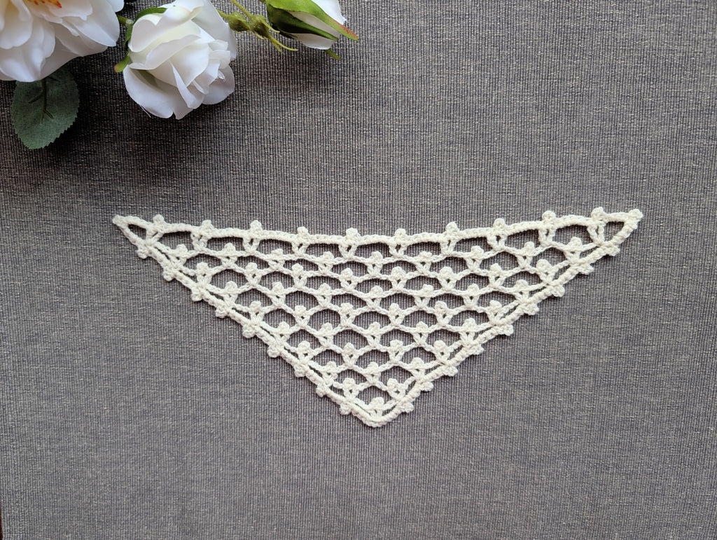 Triangle Shawl/Bandana Crochet Chart PDF + Border #50
