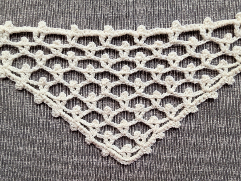 Triangle Shawl/Bandana Crochet Chart PDF + Border #50