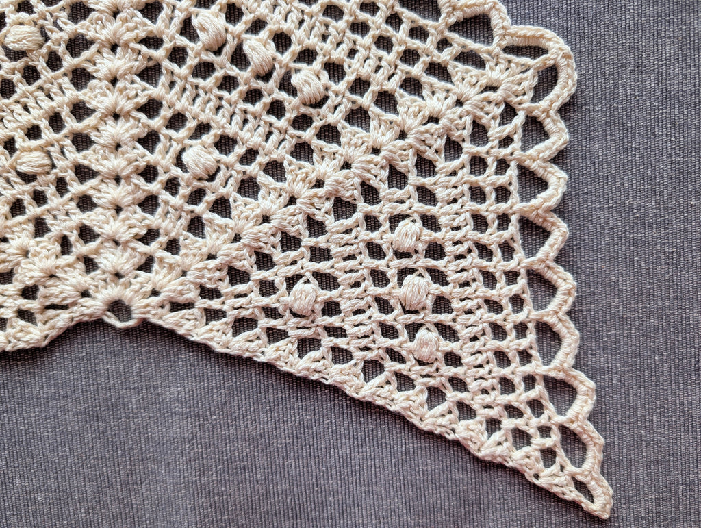 Half-Circle Shawl Crochet Chart PDF #57 + Border