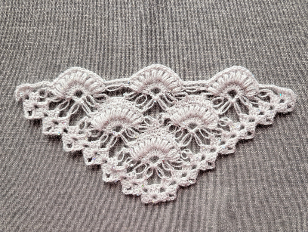 Triangle Shawl Crochet Chart PDF #58 + Border