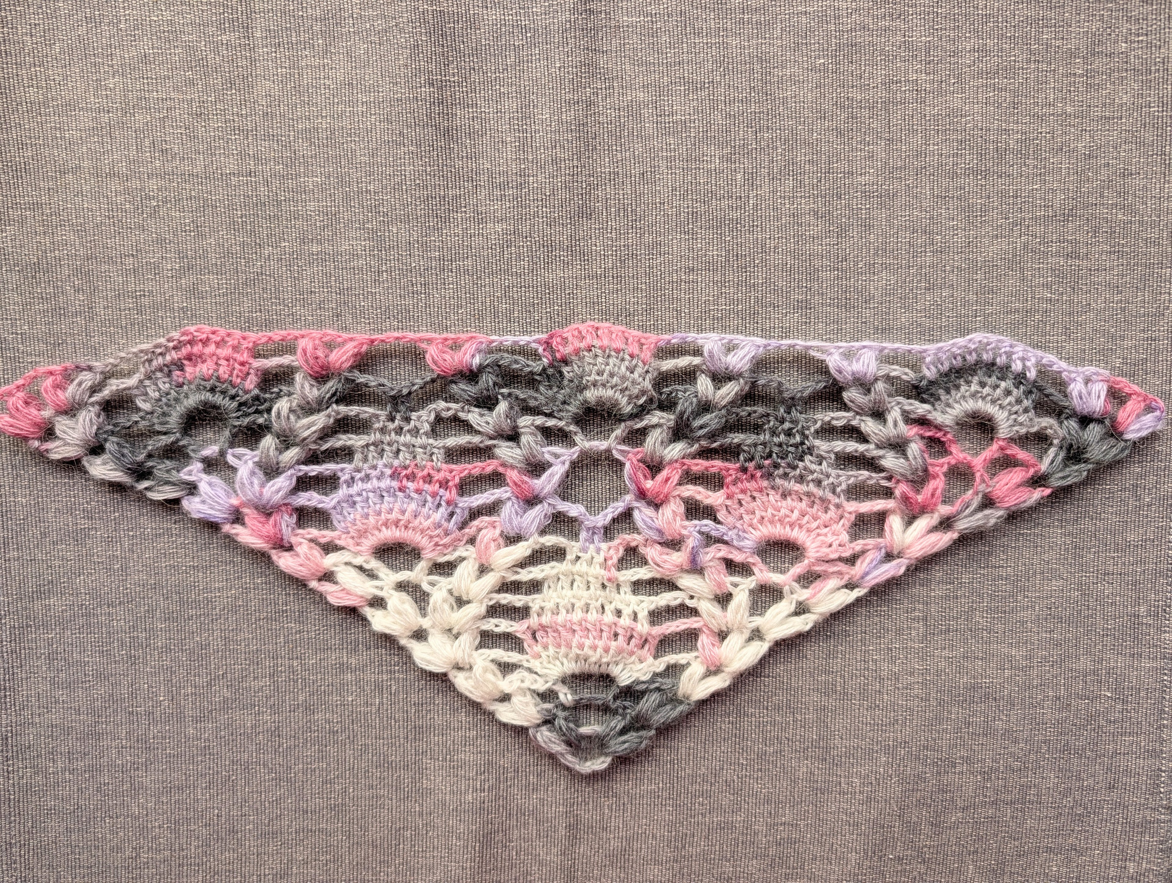 Triangle Crochet Shawl Chart PDF #60