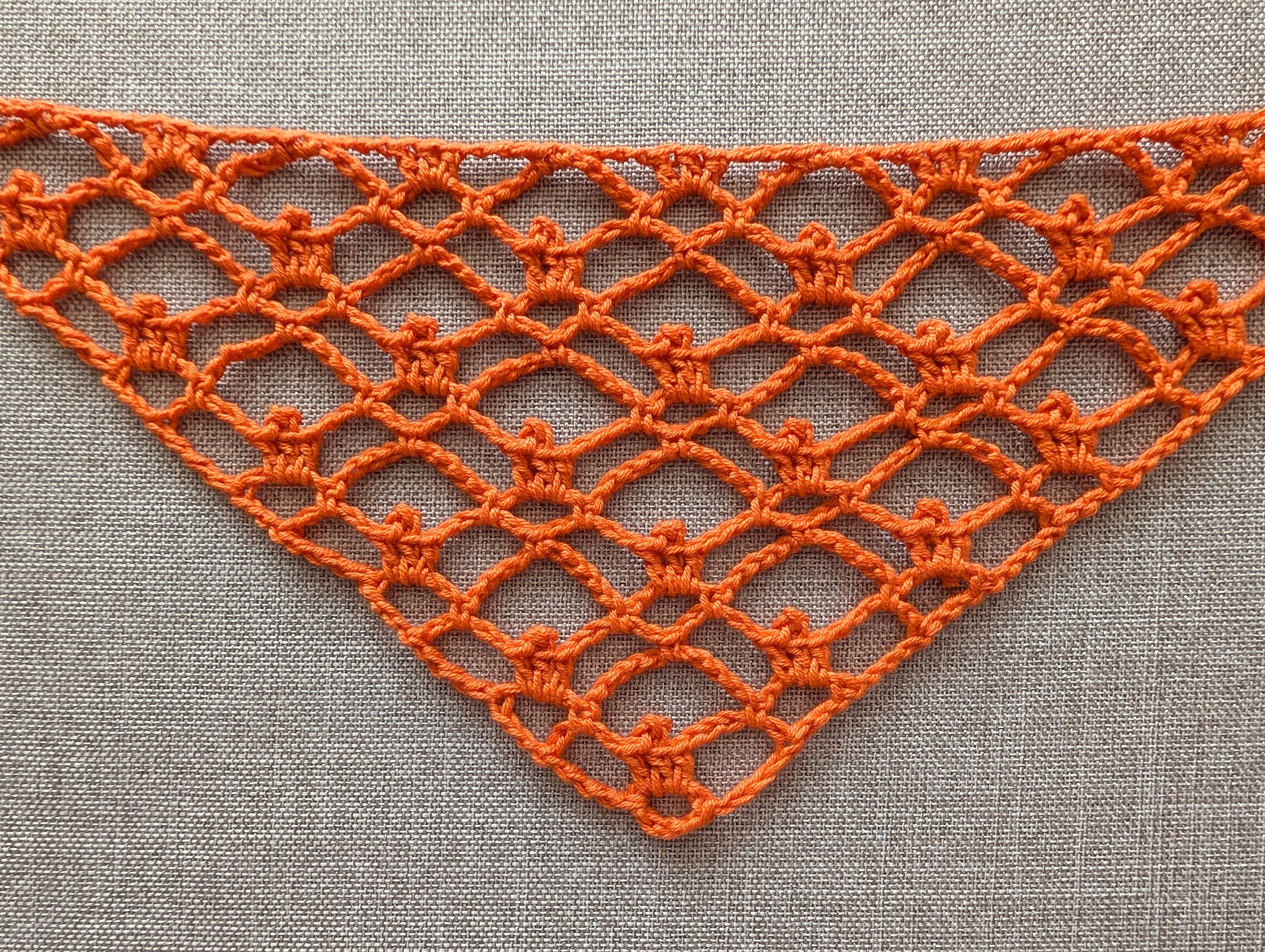 Triangle Crochet Bandana/Shawl Chart PDF #61