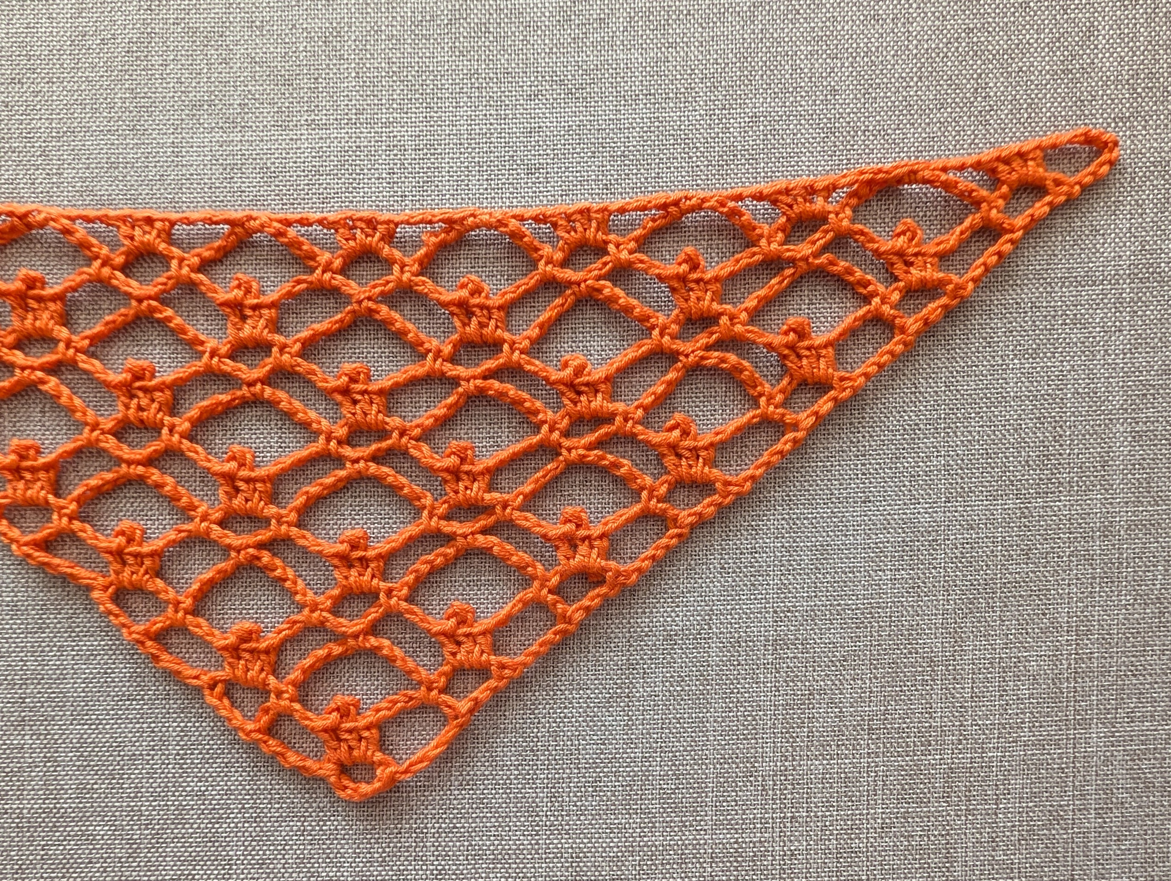 Triangle Crochet Bandana/Shawl Chart PDF #61